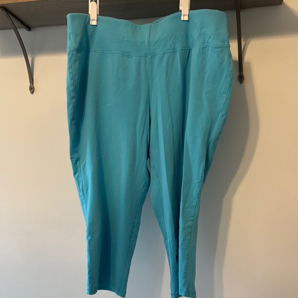 Lane Bryant Turquoise Leggings